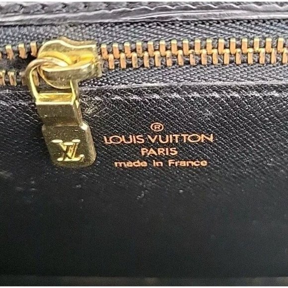 LOUIS VUITTON Epi Monceau M52122 Handbag Shoulder Bag Black leather Strap Keys - Picture 15 of 16